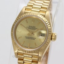 Rolex Lady President 69178 18K Yellow Gold Champagne Dial